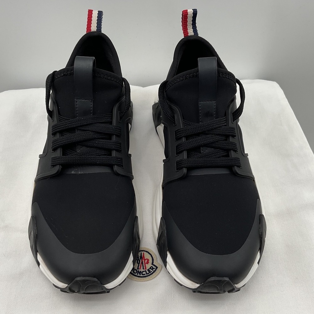 Moncler Leave No Trace Womens Sneakers Black Low Top Luxury Trainers